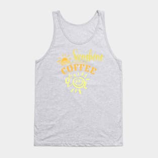 I Love Sunshine & Coffee Tank Top